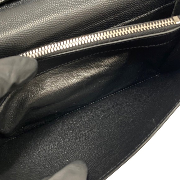 YVES SAINT LAURENT Black Leather Wallet - Picture 8 of 10
